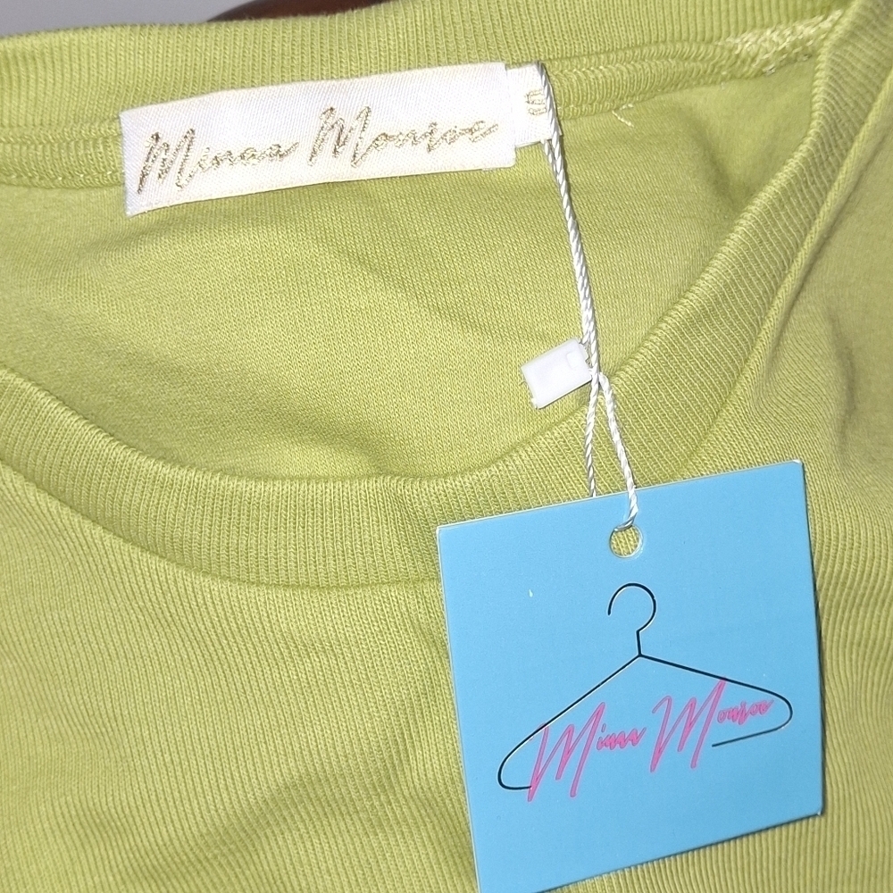 Green Sleeveless Bodysuit- W Sz Small - Picture 5 of 7